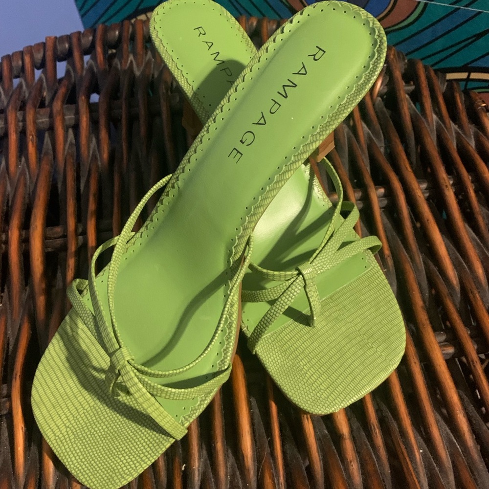 Ladies Thong Heeled sandals - Rampage